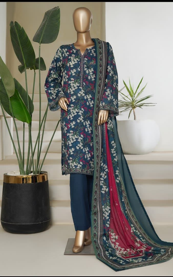 Exclusive Printed Lawn By Bin Saeed