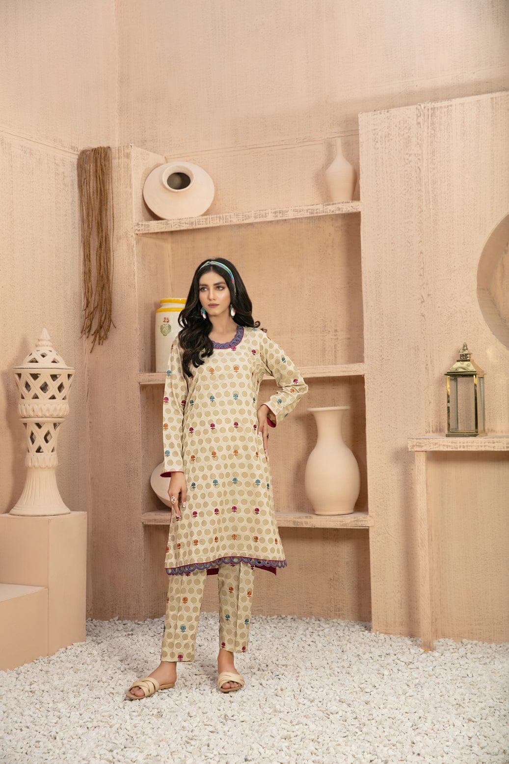 Tawakkal Stitched Co-ord Set