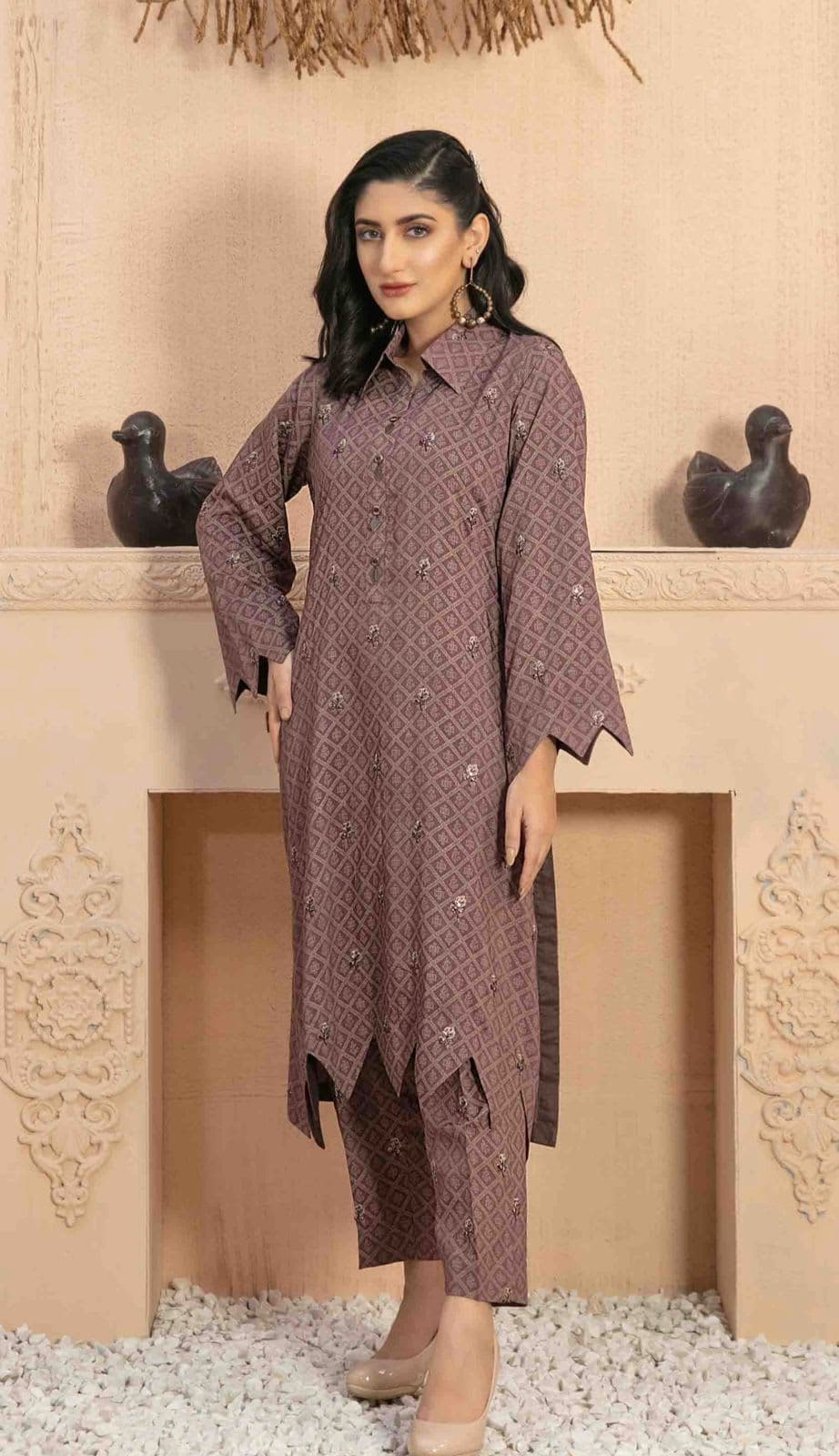 Tawakkal Stitched Co-ord Set