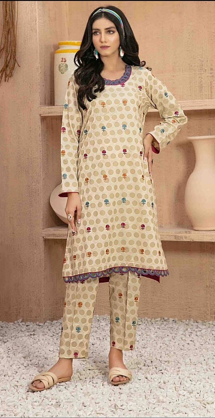 Tawakkal Stitched Co-ord Set